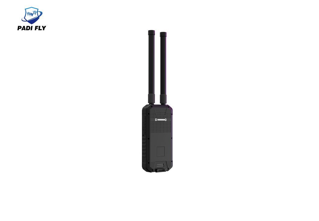 Professional 0~3km 70MHz~6GHz Accurate Frequency Signal Detection Portable Handheld Uav Detector with Anti Drone Interference Function