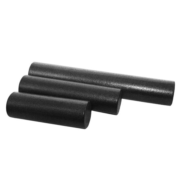 EPP Black Foam Roller High Density Solid Mini Wholesale Customized 30 45 60 90 cm Massage logo Custom Design