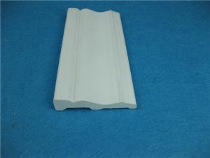 China White Eco Friendly PVC Extrusion Profiles PVC Profiles For Corridor wholesale