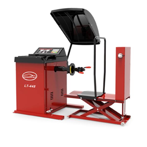 Electric Brake Automatic Wheel Balancer Air Powered Lifting Device Tire Balancer Machine Self Calibrating And Self Diagnosis Programs Car Tyre