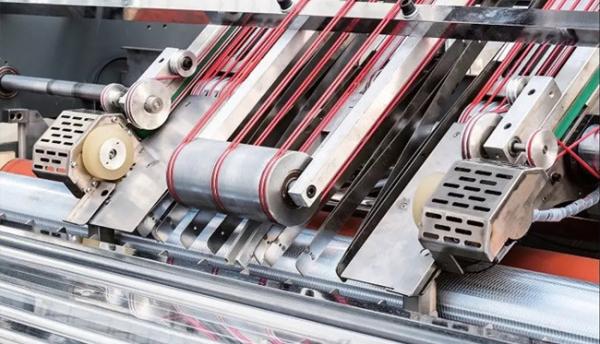 Quality Custom Box Paper Corrugated Laminating Machine 30KW for sale