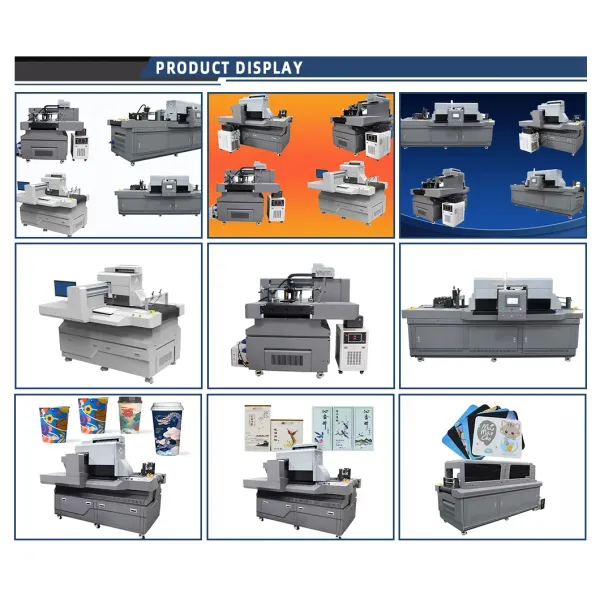 LED Cardboard One Pass High-Quality High-Speed Flatbed High Resolution UV Printer