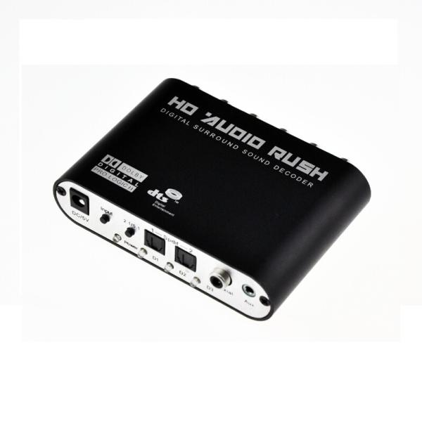 Quality 96 KHz Receiver L / R Signals SPDIF  To Analog 5.1 Stereo Audio Video Converter for sale