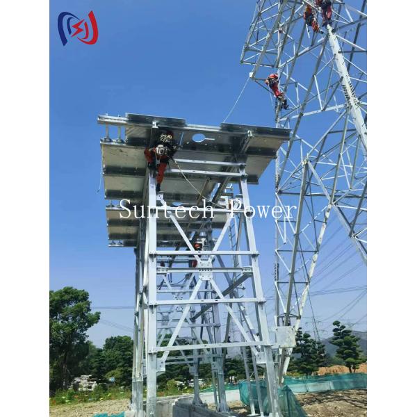 Heavy Duty High Voltage Cable Bracket Steel Construction 1 Year Warranty