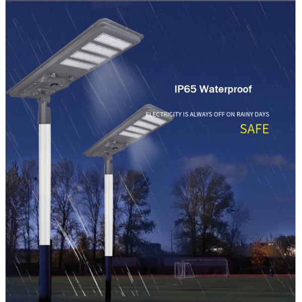 All in One Integrated Solar LED Street Light with Auto Dimming in Smart Cities