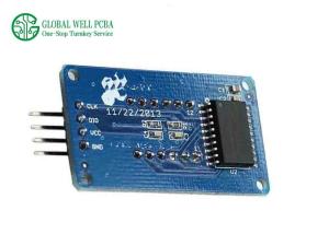 China 4mm Smt Printed Circuit Board Assembly Blue Led Circuit Board Components wholesale