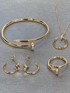 China Custom Made Luxury Brands Jewelry Factory Prong Stone Setting HK Setting Jewelry With Diamond Stone Type wholesale