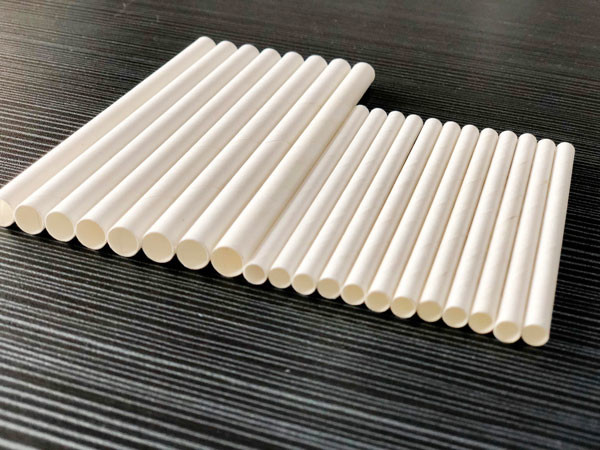 Multi Colorful Automatic Paper Tube Making Machine Making Drinking Straw