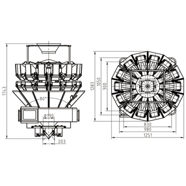 Candy 10 Head Multihead Weigher