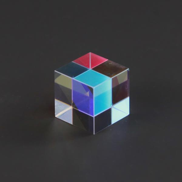Beam Splitter Octahedron Holographic Optic Prism Cube