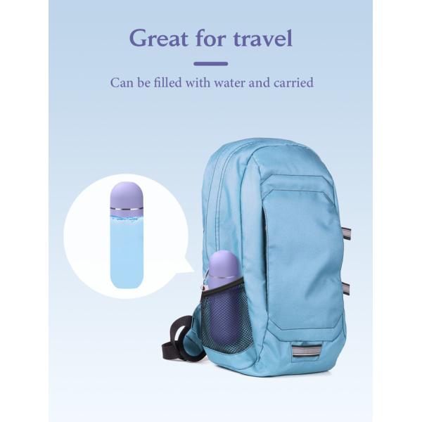 Compact White Portable Bidet With 380ML Water Capacity 7.5KG Lightweight ABS EVA PP