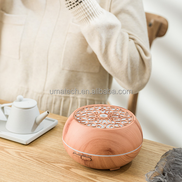 500ml Bluetooth Speaker Aroma Diffuser Humidifier 12W Power Remote Control Capability