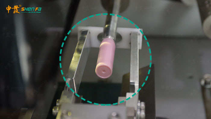 Small Lipstick Tube 1 Color Automatic Screen Printing Machine