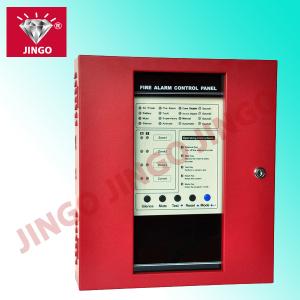 China 2 core wire bus conventional fire alarm systems control panel 4 zones wholesale