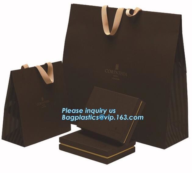 Custom paper bag with handle coated white paper bag printing pattern flower carrier bag,Flower carrier paper bags with d