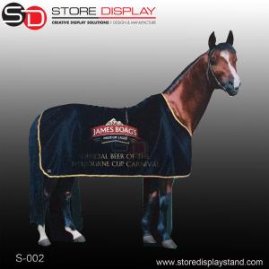 China corrugated display standee for customize shape wholesale