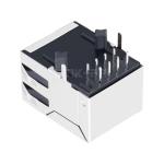 Halo HFJ11-S114E Compatible LINK-PP LPJ0125CNL 10 Base-T Tab Down Without Led