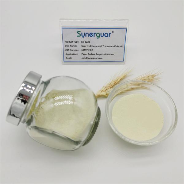 Quality Cationic Guar With Cost-Effective Has High Viscosity And Medium Degree Of Substitution For Dry Strength Agent for sale