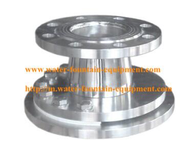 Quality Flange Connection Water Fountain Nozzles , Water Screen Movie Nozzle for sale
