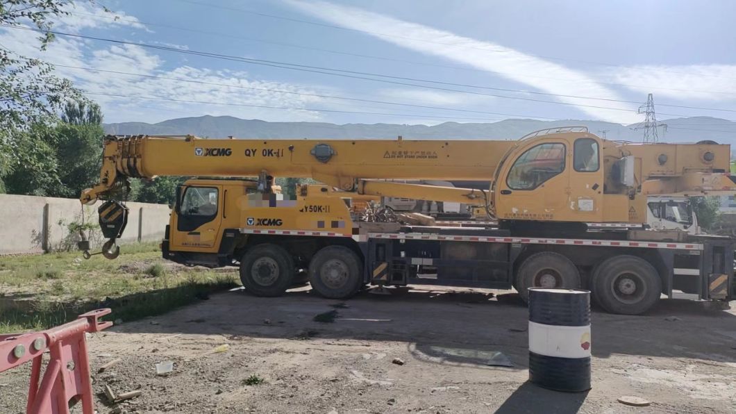 Lifting Equipment 50ton Terrian Mobile Crane Construction Machinery Truck-Mounted Telescopic Crane