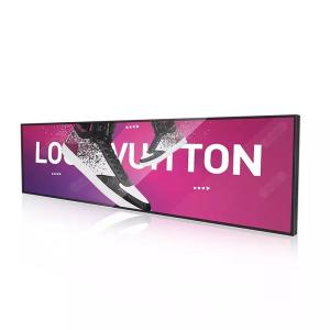 36 Inch Bar Type Lcd Display Monitor Screen Shelf Edge Digital Signage Stretched