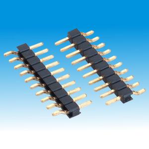 China 2.54mm Pin Header Single Row Right Angle SMT wholesale