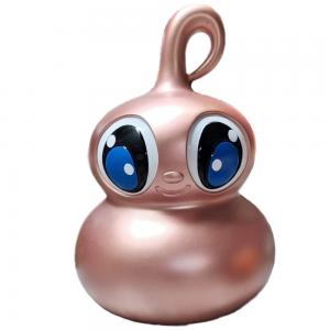 China Stainless Steel Lovely Cartoon Treasure Edition Metal Art Sculptures Rose Gold wholesale