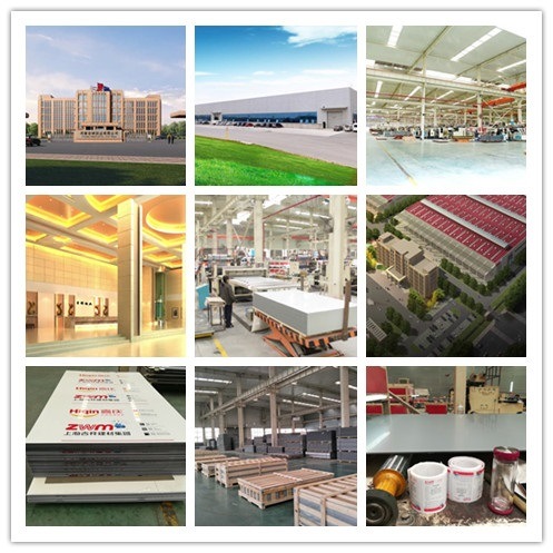 Rose Silver Aluminum Composite Panel Used for Externel Decoration