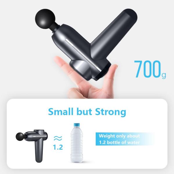 3400mAh Handheld Lightweight Massage Gun Brushless Motor Vibrating Soreness Relief