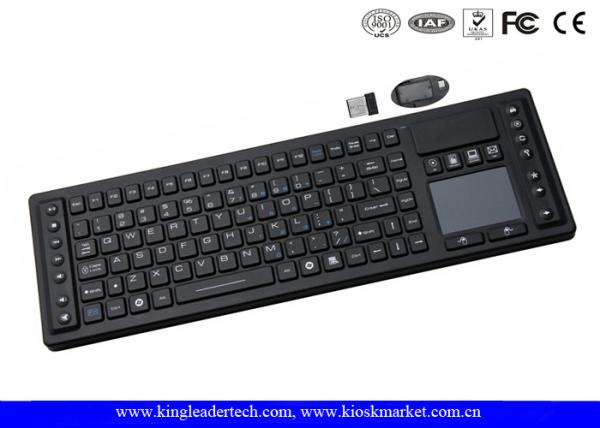 Quality Customized Wireless Silicone Keyboard , Featuring F1 ~ F12 Function Keys for sale