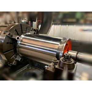 Polishing Large Machining Hardened Metal Lathing Custom Fabrication Services