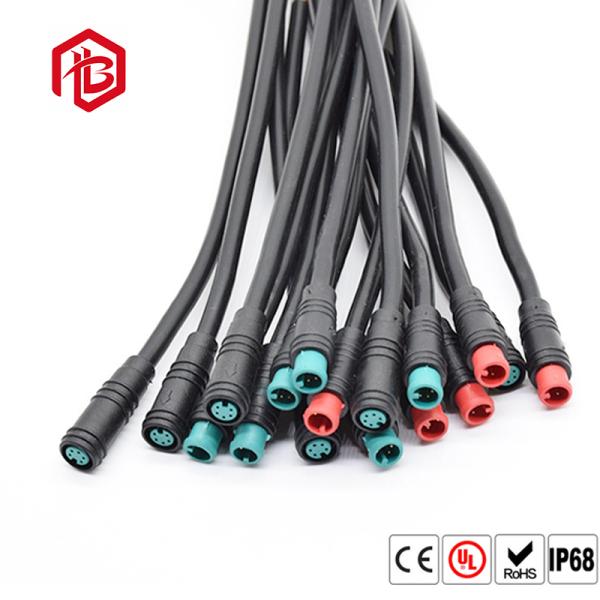 Waterproof IP66 12v Multi Pin Connectors 4 Pin Plug RoHS Approved