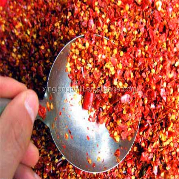 Factory price dried Jinta chili sweet pepper Flakes