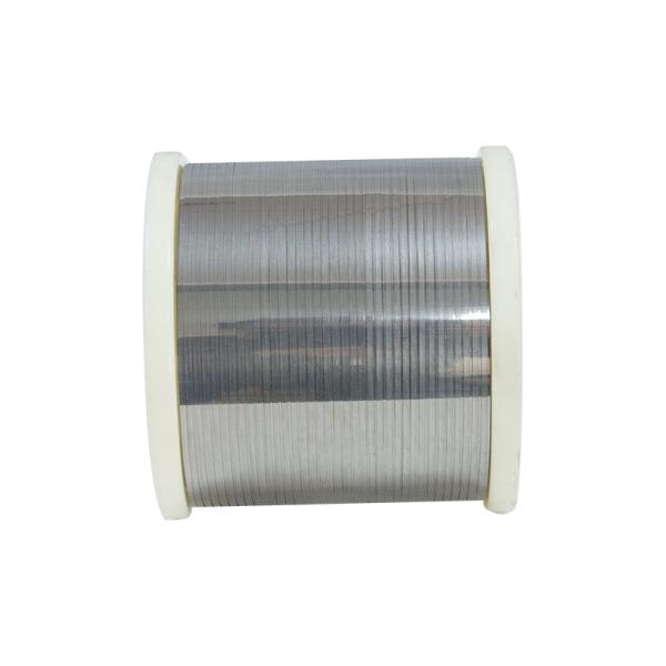 Nickel Plated / Tinned Flat Ribbon Flat Wire For Copper Cable Electrical Wire