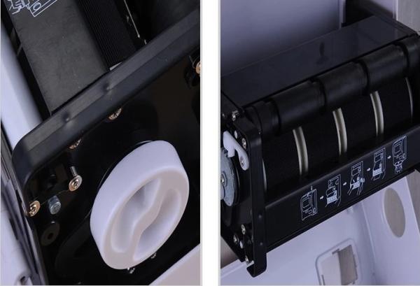 Quality ABS Key Lock 242mm Autocut Toilet Tissue Dispenser for sale
