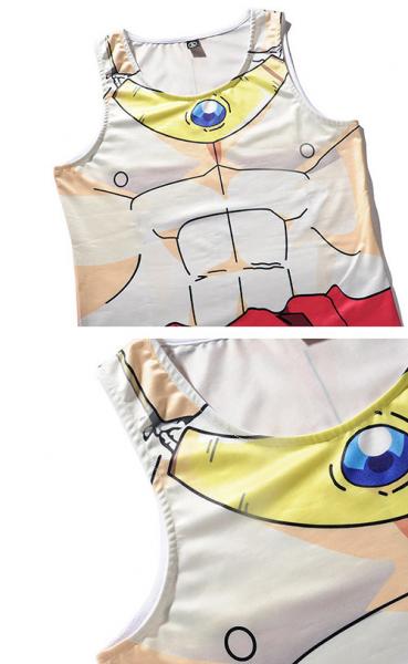 Rib Knit Crewneck 4XL 5XL Cartoon Custom Anime T Shirts