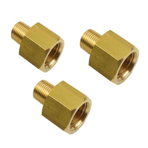 1/4'' NPT Male X 1/4'' NPT Female Brass Pipe Fitting Adapter Brass Safety Relief Valve