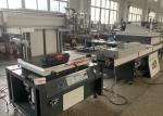 Plane Semi Automatic Silk Screen Printing Machine , Precision Semi Auto Screen
