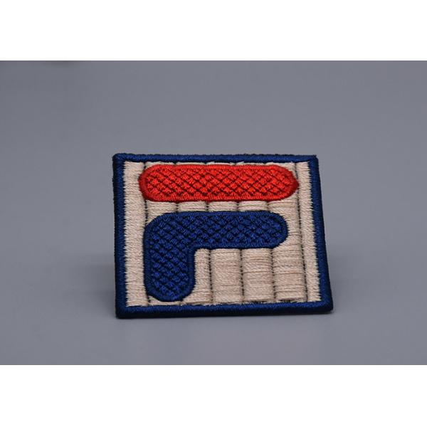 3D Said Custom Renewable Yarn Embroidery Patch For Garments