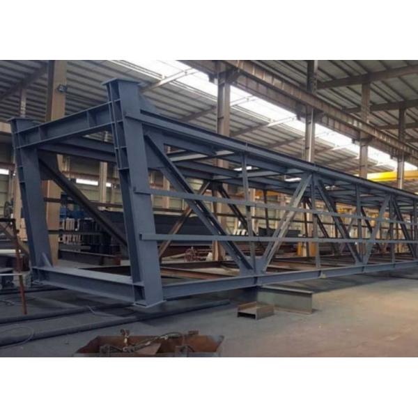 Large Steel Structure High Rise Building , Strong Steel Structure Industrial Building
