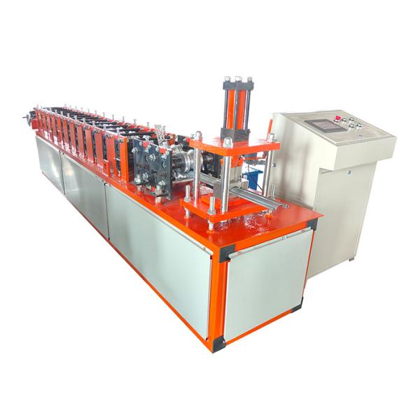 width 140mm Color Steel Roller Shutter Door Roll Forming Machine Slat Machine 4kw