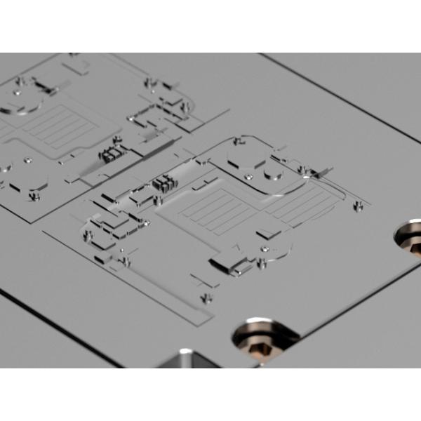 OEM / ODM ： Multi Cavity Injection Mold & Transparent mainboard bracket (1*2) No.22684