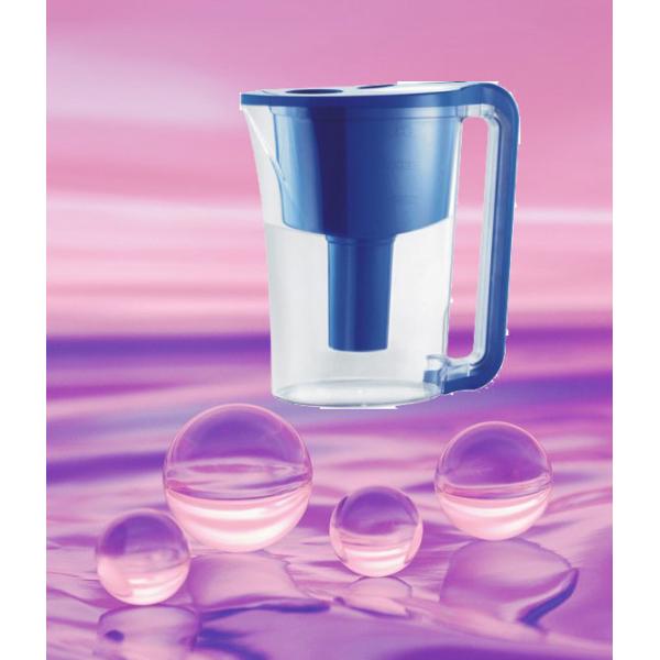 AS / ABS / PP Direct Drinking Plastic Water Filter Pitcher Display Sreen Included 3.5L