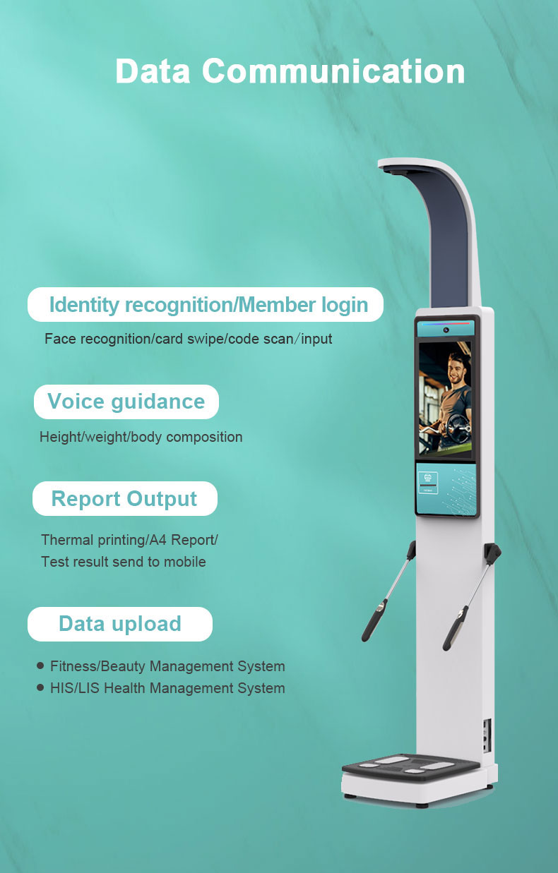 Body Scanner Machine for Gym Body Analyzer Machine Bioelectrical Impedance Body Composition Analyzer