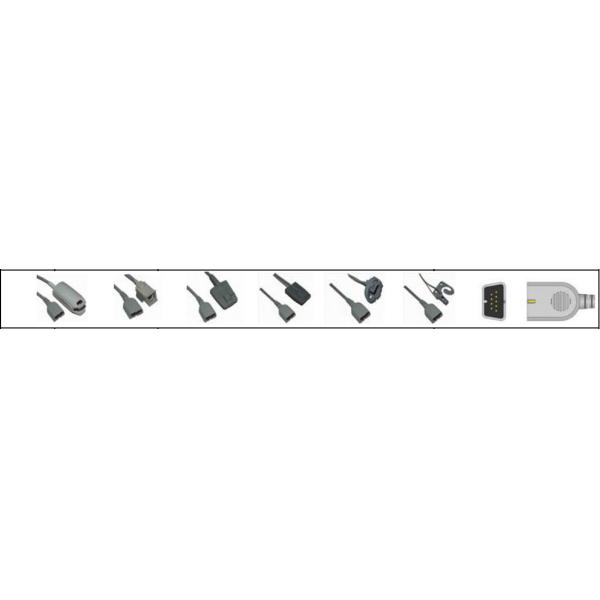 TL-201T Nihon Kohden Spo2 Sensor Pediatric Soft Tip Type Probe With DB9-9Pin Connector