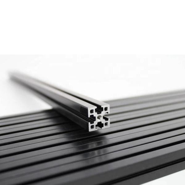 Quality Black Anodized T Slot Aluminium Extrusion Profile ISO9001 for sale