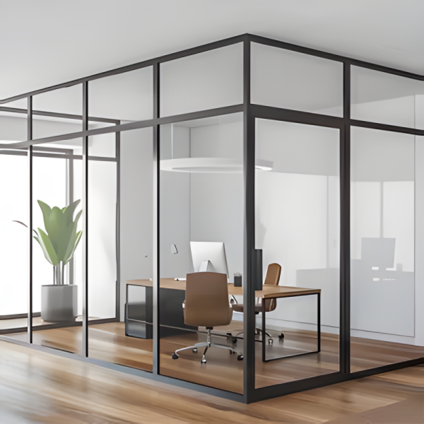Fireproof Coating Aluminum Frame Profile 6063 Aluminum Swing Door Profile