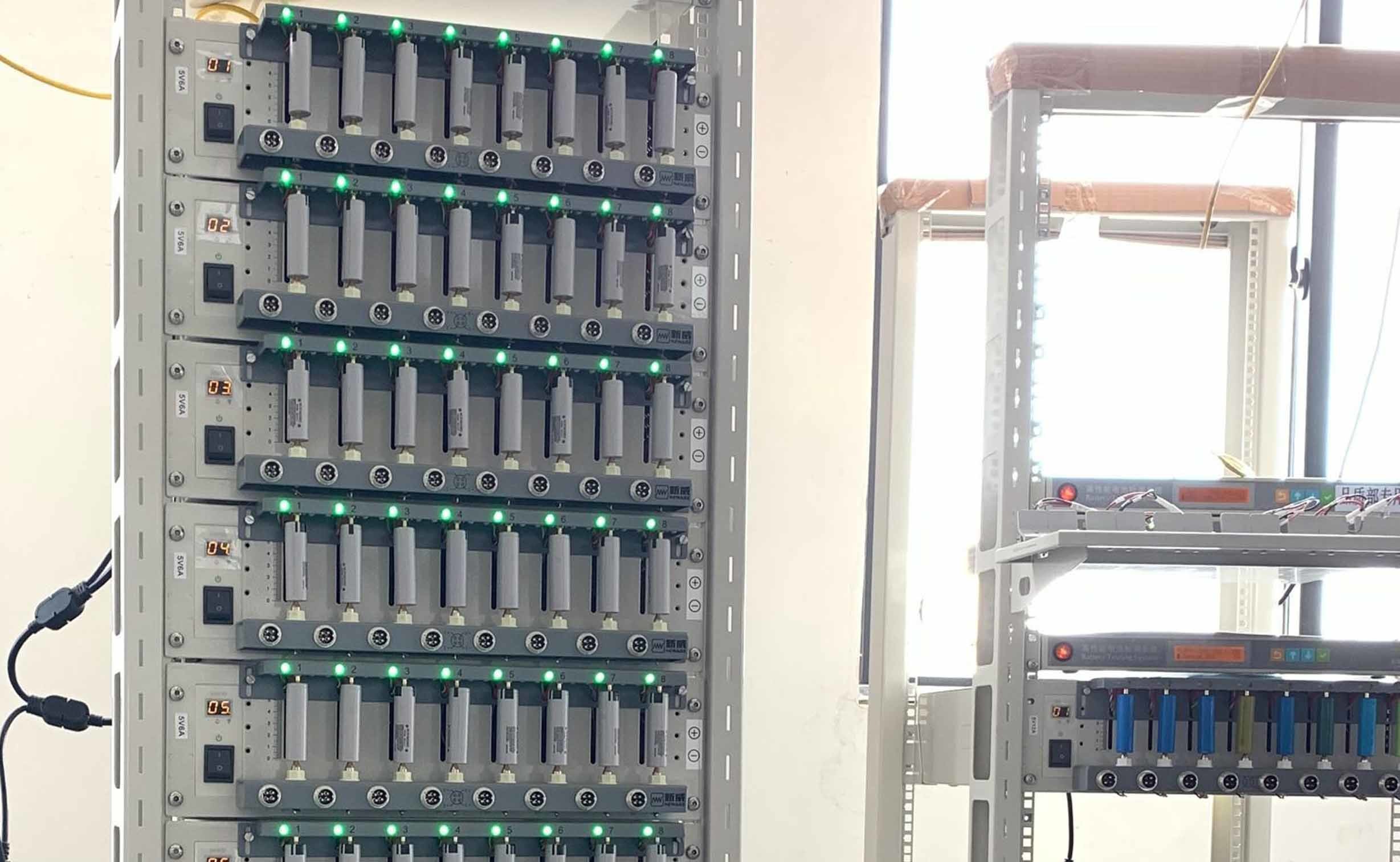 MySQL Database 8 Channel Battery Analyzer With DCIR Testing