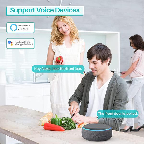 ROHS Smart Deadbolt Door Lock Keyless Digital Bluetooth Door Lock