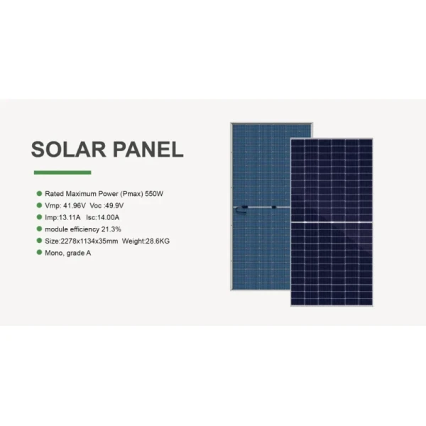 5000W Load Grid Tie Solar Power System With 110/220V Voltage Output